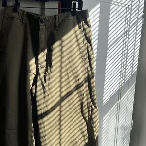 rag & bone Olive Wide Leg Pants